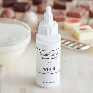 Краситель для шоколада Chefmaster Белый White, 56,7г