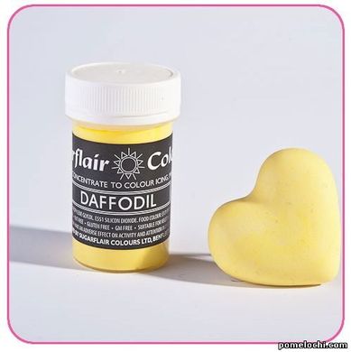 Концентрированная паста Sugarflair Светло-желтая Daffodil Sugarflair, 25г