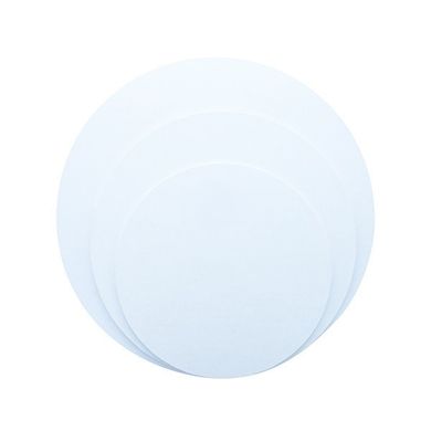 Подложка белая круглая, 0.4 мм, 8 см