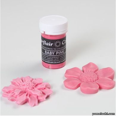 Концентрована паста Sugarflair Ніжно-рожева Baby Pink, 25г