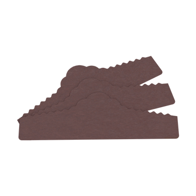 Салфетка пергаментная Корона коричневая 50шт