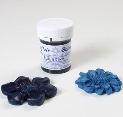 Синяя суперконцентрированная паста Sugarflair BLUE EXTRA, 42г