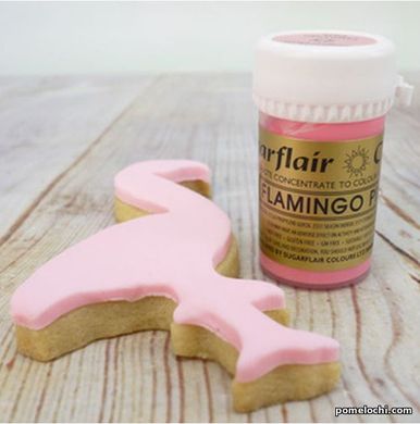 Концентрированная паста Sugarflair Светло-розовая Flamingo Pink, 25г