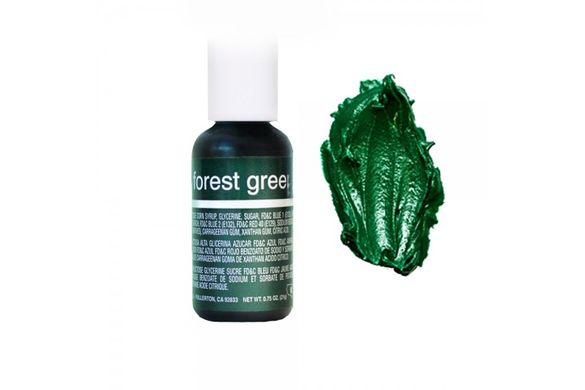 Гелевий барвник Chefmaster Зелений ліс Forest Green 20г