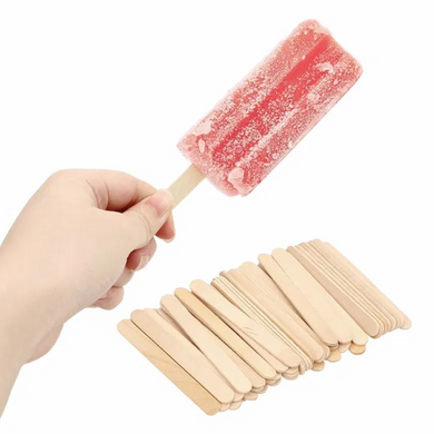 Палочки для мороженого деревянные плоские 9,3см,  50шт