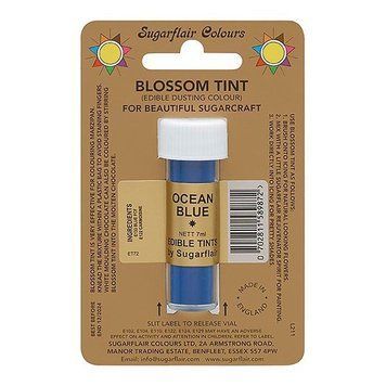Сухий барвник Sugarflair Синій Ocean Blue, 7мл