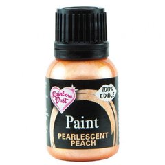 Блискучий рідкий харчовий барвник Rainbow Dust Персиковий Peach 25г