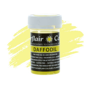 Концентрированная паста Sugarflair Светло-желтая Daffodil, 25г