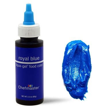 Гелевый краситель Chefmaster Синий Royal Blue 65г