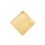 Золото харчове сусальне 24 карата Sugarflair Gold Leaf, 80х80мм