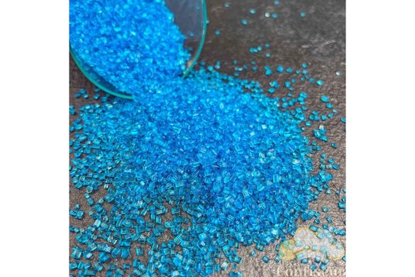 Цукрові кристали Блакитні, 70г