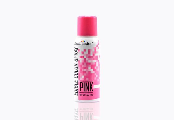 Барвник-аерозоль Рожевий Chefmaster Pink Edible Colour Spray, 42г