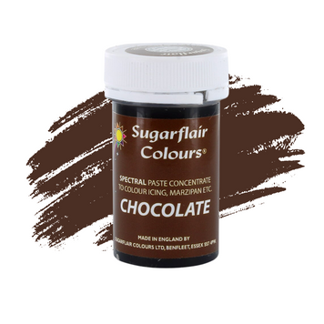 Концентрированная паста Sugarflair Коричневая Chocolate, 25г