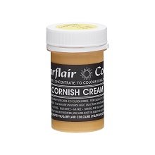Концентрована паста Sugarflair Світло-жовта Cornish Cream, 25г