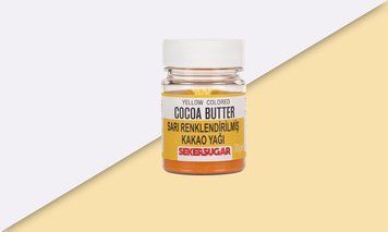 Какао-масло Жовте Sekersugar 30г