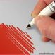 Двостороння ручка з харчовим чорнилом Rainbow Dust Червона Red