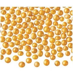 Кульки рисові 5мм Перли Золоті 50г