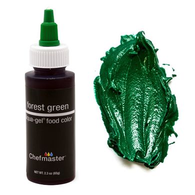 Гелевый краситель Chefmaster Зеленый лес Forest Green 65г