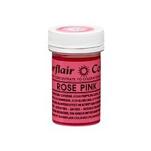 Концентрована паста Sugarflair Рожева Rose Pink, 25г