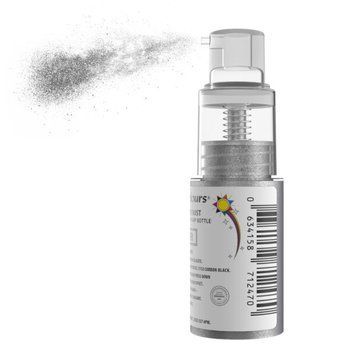 Кандурин з розпилювачем Світле Срібло Sugarflair Edible Lustre Powder Light Silver, 10г