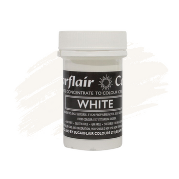 Концентрированная паста Sugarflair белая WHITE, 25г