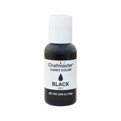 Барвник для шоколаду Chefmaster Чорний Black, 18г