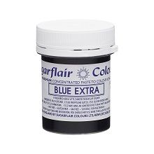 Синя суперконцентрована паста Sugarflair BLUE EXTRA, 42г