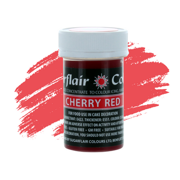 Концентрированная паста Sugarflair Вишневая Cherry Red, 25г