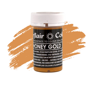 Концентрированная паста Sugarflair Медовое Золото Honey Gold, 25г