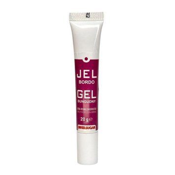 Гелевий барвник Sekersugar Бордовий 20г