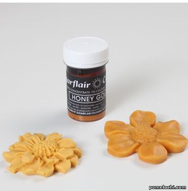 Концентрированная паста Sugarflair Медное золото Honey Gold, 25г