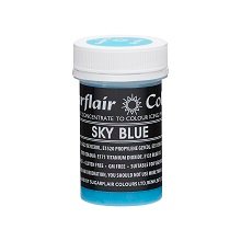 Концентрована паста Sugarflair Небісно-блакитна Sky Blue, 25г