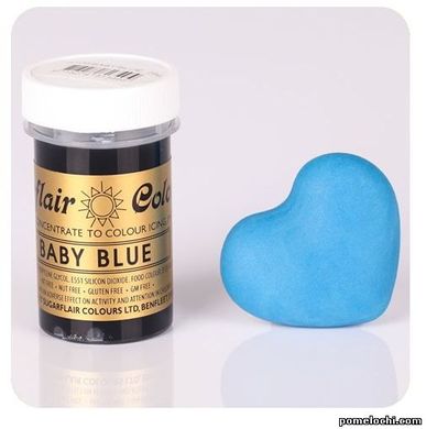 Концентрована паста Sugarflair Світло-блакитна Baby Blue, 25г