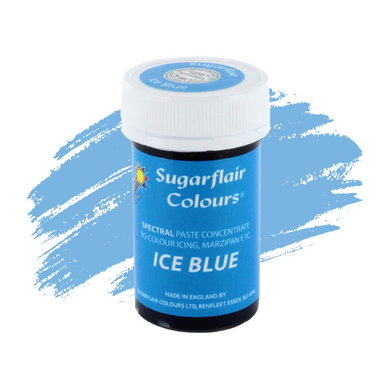 Концентрированная паста Sugarflair Ярко-голубая Ice Blue, 25г