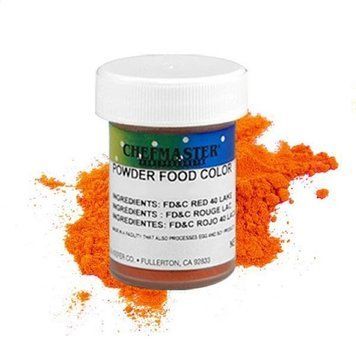 Краситель сухой универсальный Chefmaster Оранжевый Orange, 3г