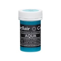 Концентрована паста Sugarflair Блакитна Aqua, 25г