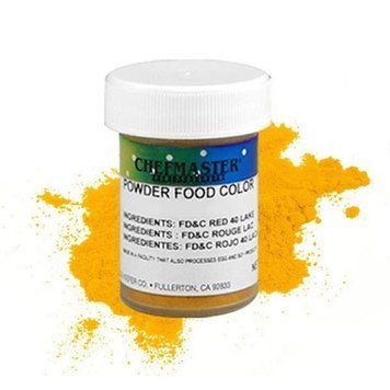 Барвник сухий універсальний Chefmaster Жовтий Yellow, 3г