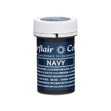 Концентрована паста Sugarflair Темно-Синя Navy, 25г