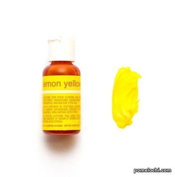 Гелевый краситель Chefmaster Лимонный Lemon Yellow, 20г