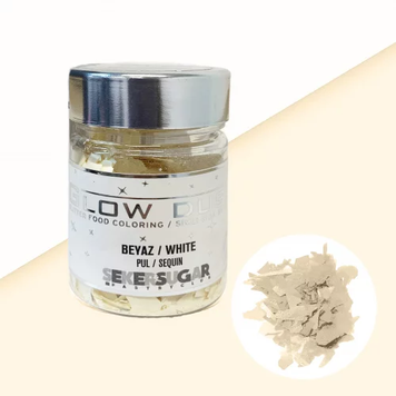 Гліттер-пластівці Sekersugar Glow Dust Молочні 7г