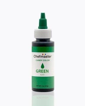 Барвник для шоколаду Chefmaster Зелений Green, 56.7г